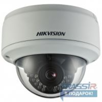 Требуется видеоконтроль офиса даже в темноте? HikVision DS-2CD753F-EI – вандалозащищенная IP-камера с ИК-подсветкой