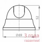 600 ТВЛ в самом маленьком корпусе? ActiveCam AC-A331 – бюджетная аналоговая видеокамера