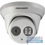 Темно или разноконтрастное освещение? HikVision DS-2CD2332-I – вандалозащищенная сферическая IP камера с ИК-подсветкой EXIR и DWDR